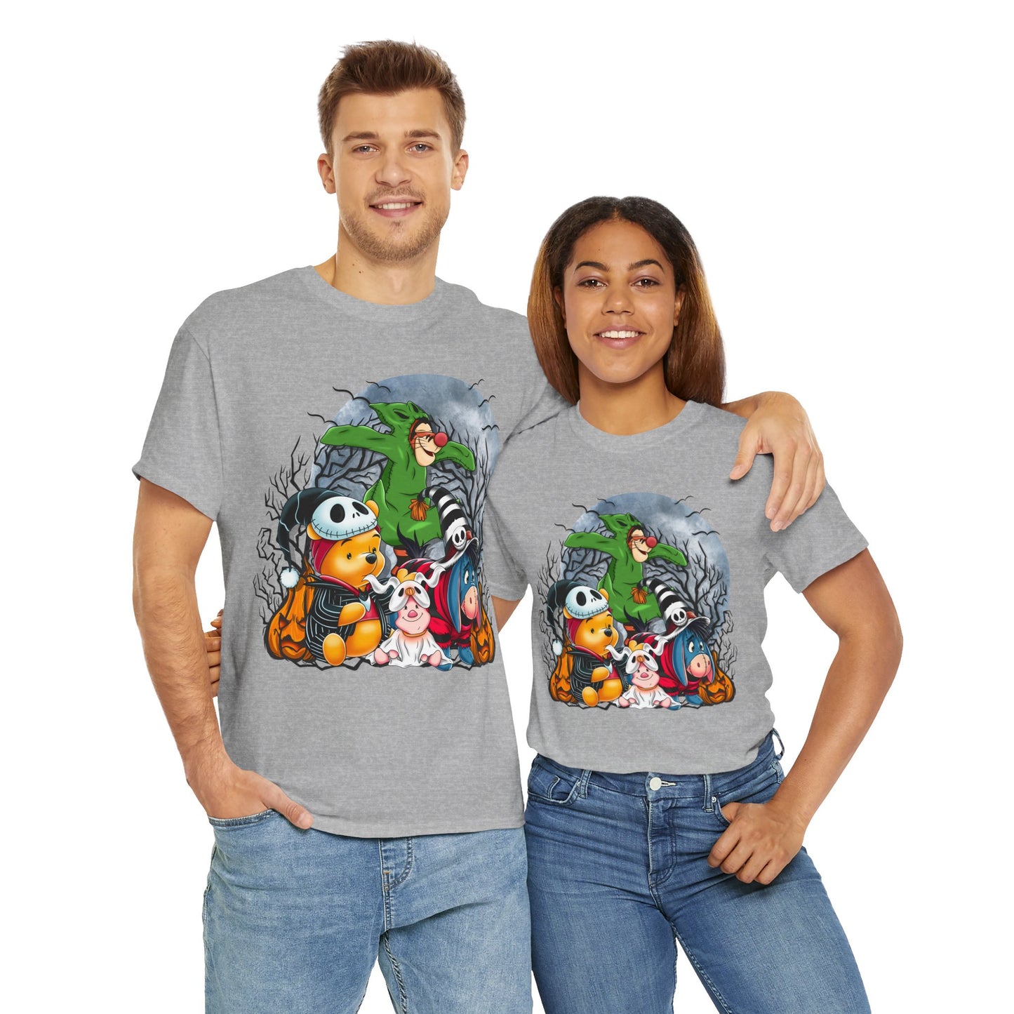 T-Shirt - Winnie the Pooh Nightmare Before Christmas Mashup Tee